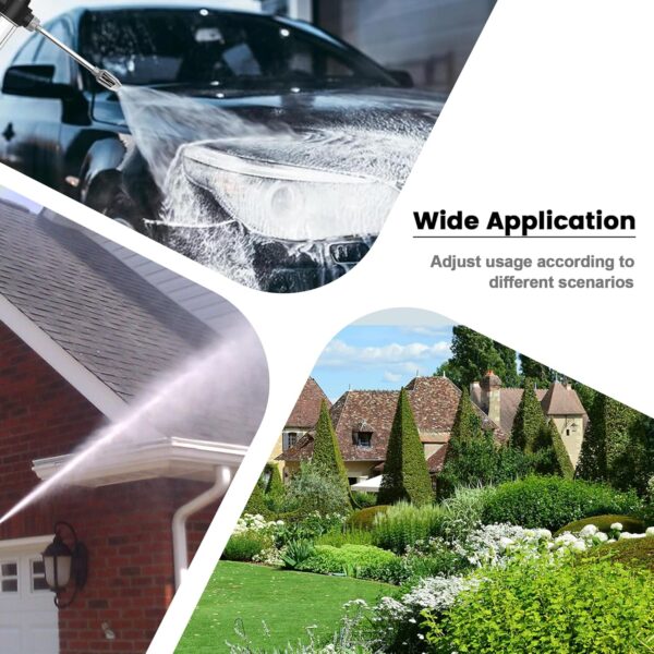 رشاش صابون عالي الضغط لخرطوم الحديقة،