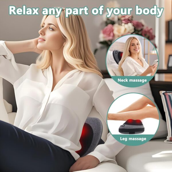 مدلك الرقبة والظهر من شياتسو مع الحرارة