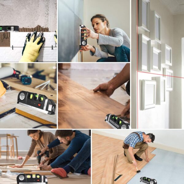 مجموعة ليزر متعددة الأغراض لخزائن تعليق الصور وجدران البلاط من aiktryee.