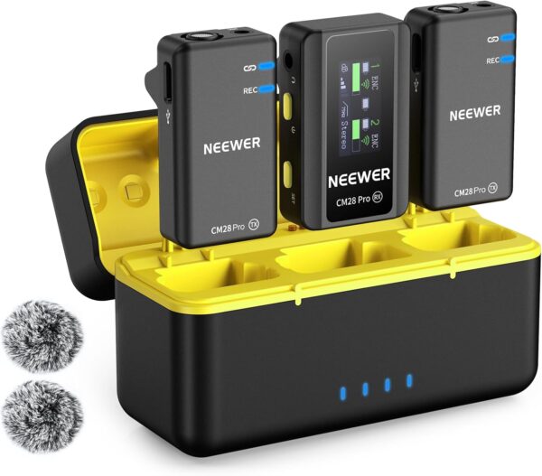 نظام ميكروفون لافالييه لاسلكي 8khz 16