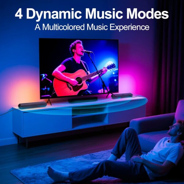 شريط إضاءة led ذكي للغرفة