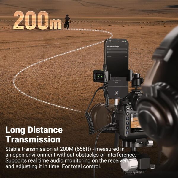 نظام ميكروفون لافالييه لاسلكي 8khz 16