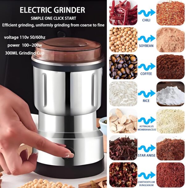 مطحنة قهوة كهربائية